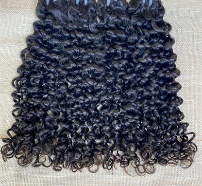 Hair 9A/10A/12A Jerry Curl 3 Bundles with 13x6 Frontal