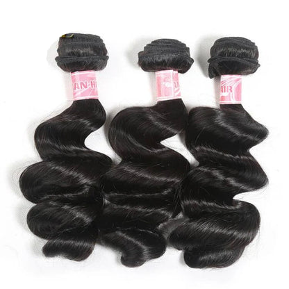 Pretty Hair Hot Selling 3 bundles deal Loose Wave