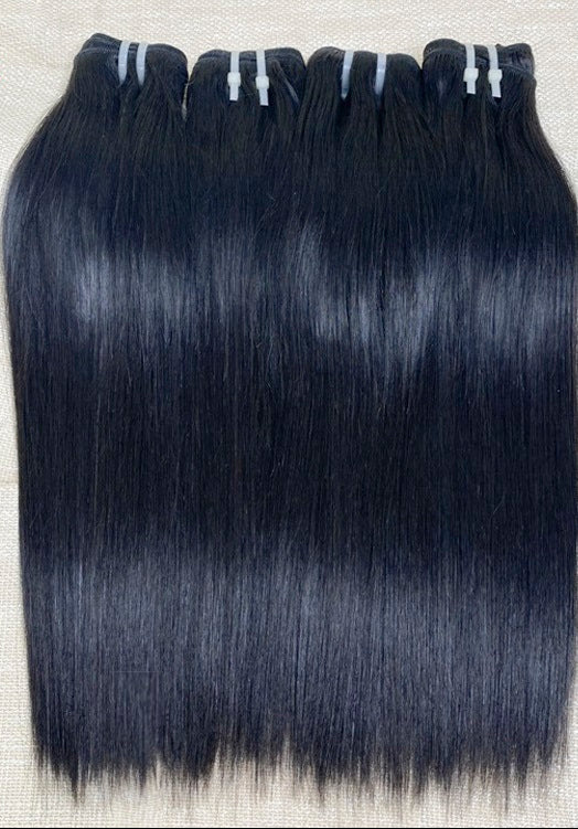 Hair 9A/10A12A 7x7 HD Closure with 3 Straight Human Hair Bundles