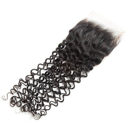 Hair 4x4 HD Lace Cloure Curly Deep Curly