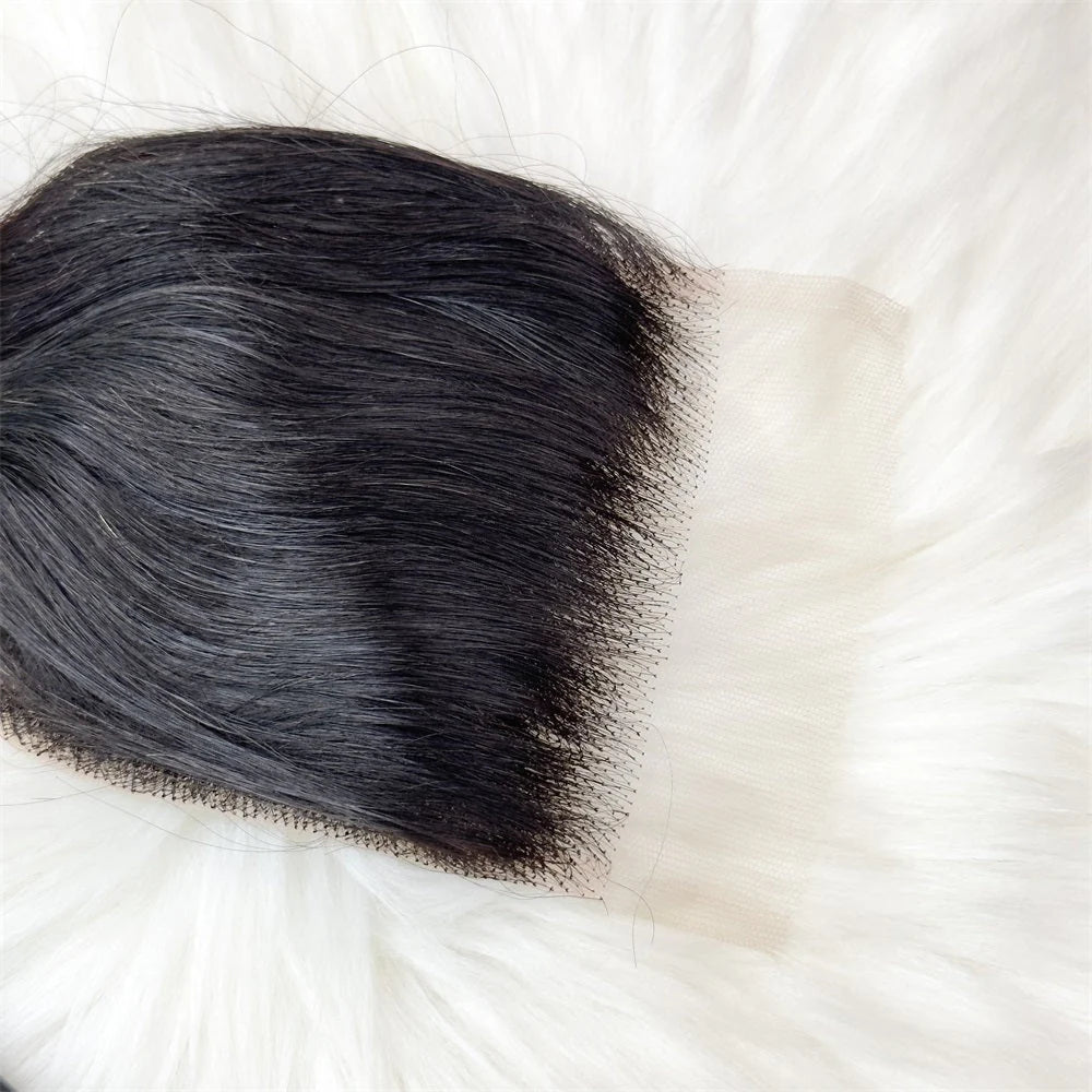 Hair 4x4 HD Lace Cloure Loose Wave 100% Human Hair Free Part