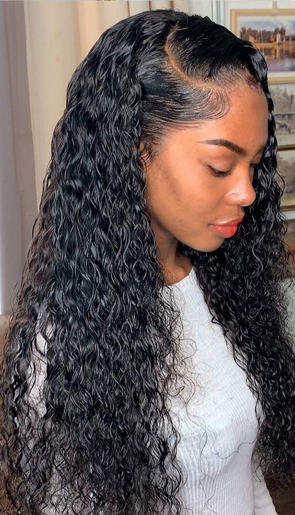 Water Wave Glueless Ready to Go Wig 5x5 HD Cloure Wig With Small Knots and Preplucked Hairline