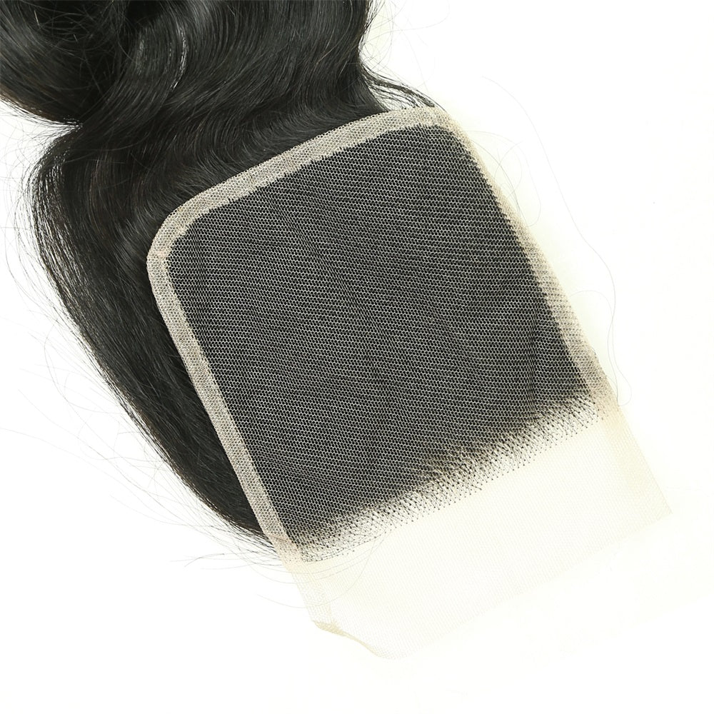 Hair 4x4 Transparent Lace Cloure Loose Wave 100% Human Hair Free Part