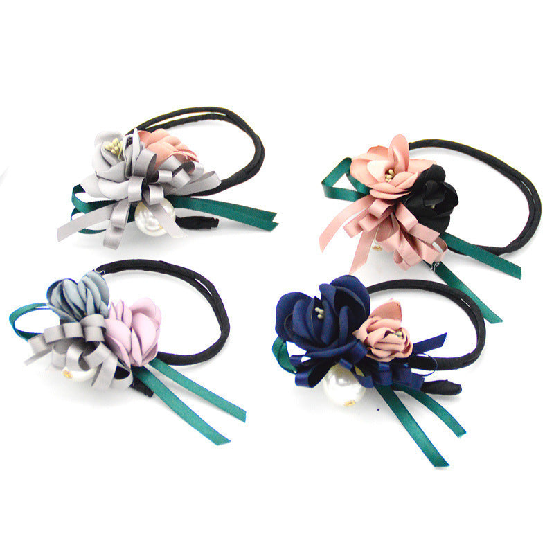Korean-Style Fabric Hair Accessories – Elegant Colors for Gifting and Everyday Wear