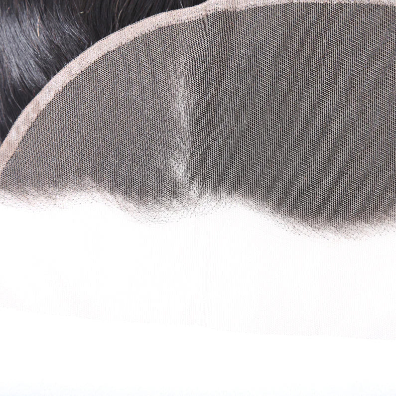 Hair 13x4 Transparent Lace Frontal Straight Small Knots Preplucked Hairline