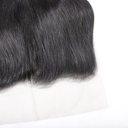 Hair 13x4 Transparent Lace Frontal Body Wave Small Knots Preplucked Hairline