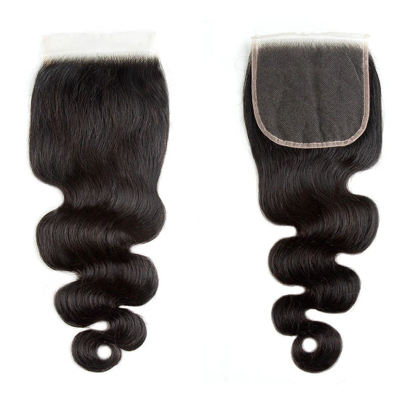 Hair 9A/10A12A Body Wave 3 Bundles with 5x5 Lace Closure Human Hair Bundles and Lace Closure
