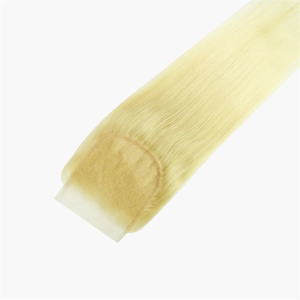 Hair #613 Blonde 5x5 HD Lace Cloure Straight