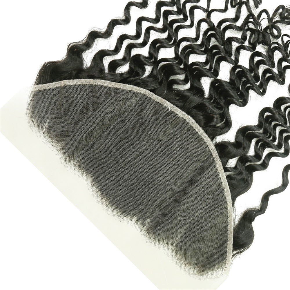 Hair 13x6 HD Lace Frontal Deep Wave Small Knots Preplucked Hairline