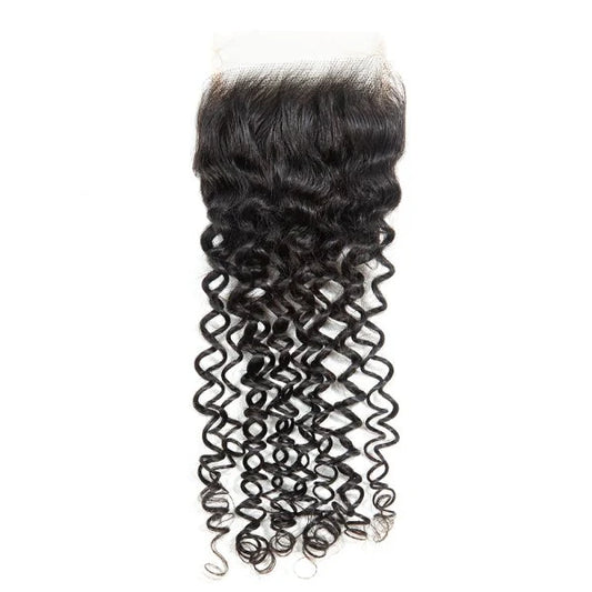 4×4 HD Lace Closure Curly Hair