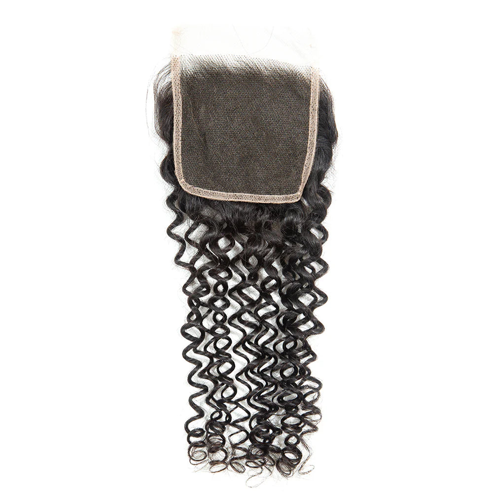 4×4 HD Lace Closure Curly Hair