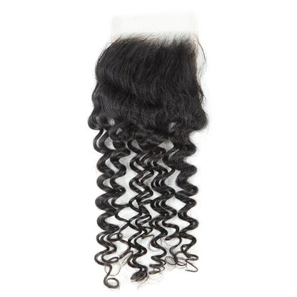 4×4 HD Lace Closure Curly Hair