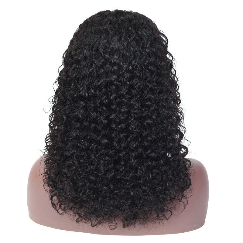 4x4 Human Hair Lace Wig – Natural & Stylish Medium-Length Lace Wig for Ladies, Heat-Friendly, Versatile Style4