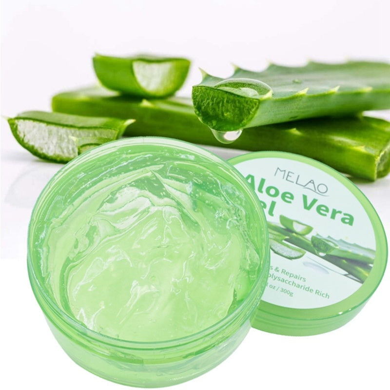 MELAO Aloe Vera Gel | 300g Soothing Moisturizer for Skin & Hair Care