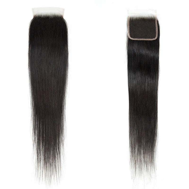 Hair 4x4 HD Lace Cloure Straight Small Knots 100% Human Hair
