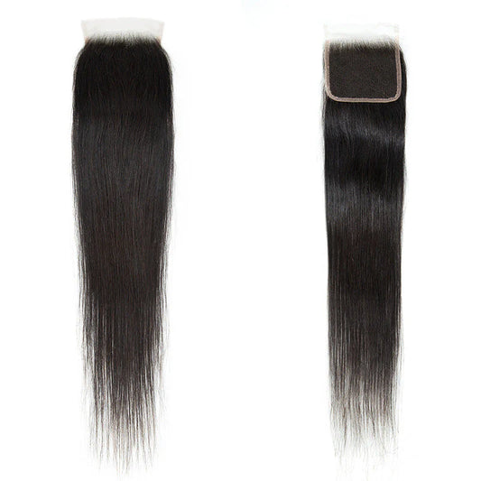 Hair 4x4 HD Lace Cloure Straight Small Knots 100% Human Hair