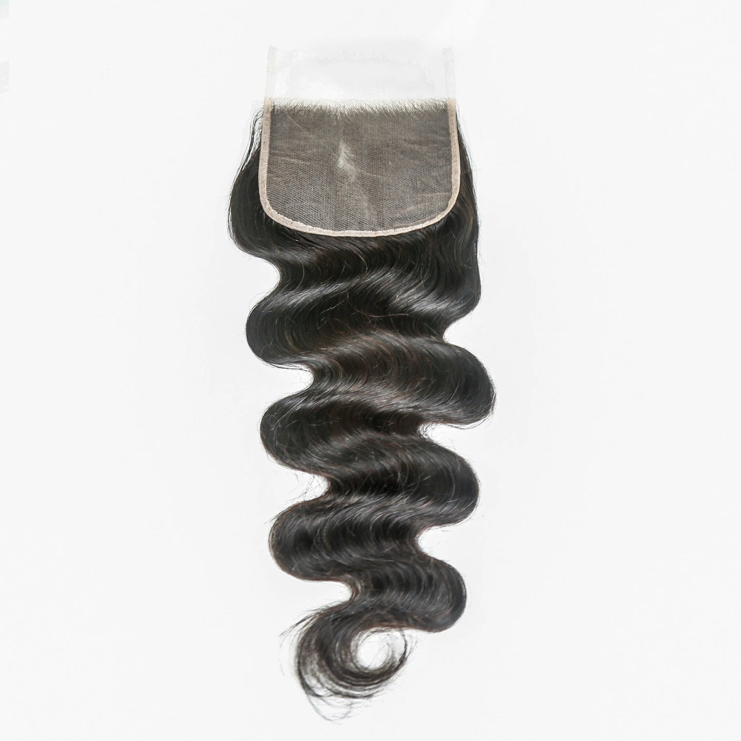 Hair 5x5 Transparent Lace Cloure Body Wave Small Knots Free Part