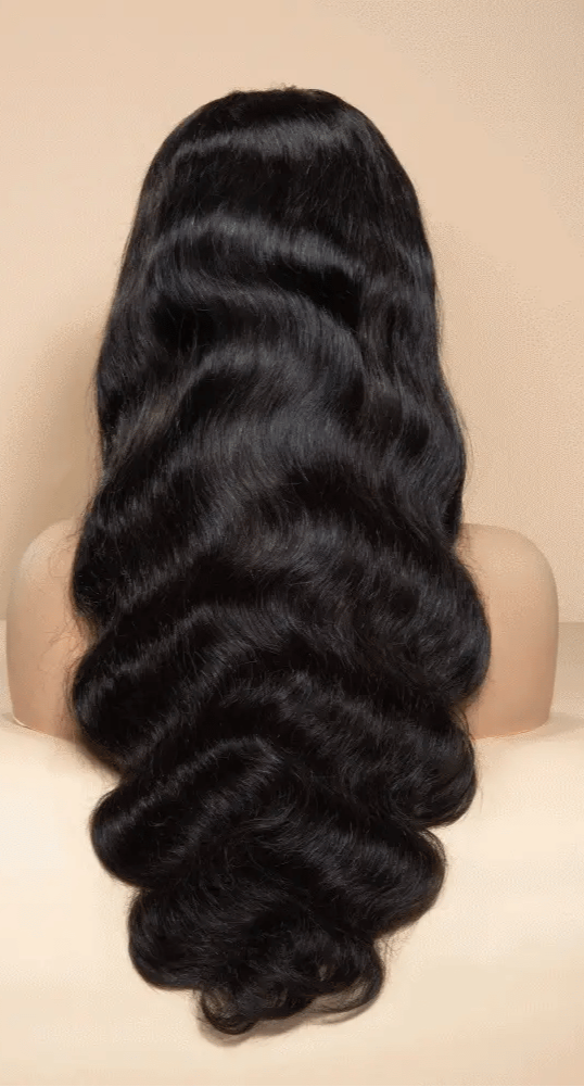 Preplucked Glueless Tiny Knots Human Hair Lace Front Body Wave Hair Wig 5X5 Hd Lace Wig With Baby Hair