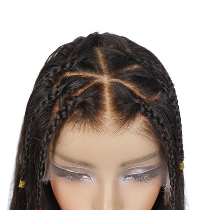Hair Miss Flawless Ohno Knots Straight Wig 5x9 HD Lace 100% Human Hair Wig