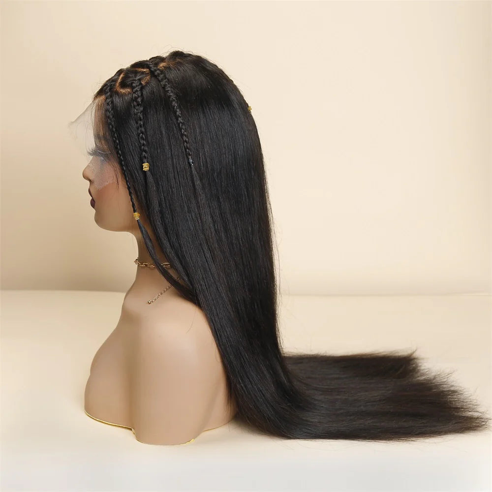 Hair Miss Flawless Ohno Knots Straight Wig 5x9 HD Lace 100% Human Hair Wig