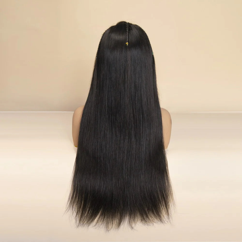Hair Miss Flawless Ohno Knots Straight Wig 5x9 HD Lace 100% Human Hair Wig