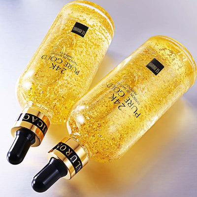 24K Gold Nicotinamide Essence – Anti-Aging and Brightening Solution