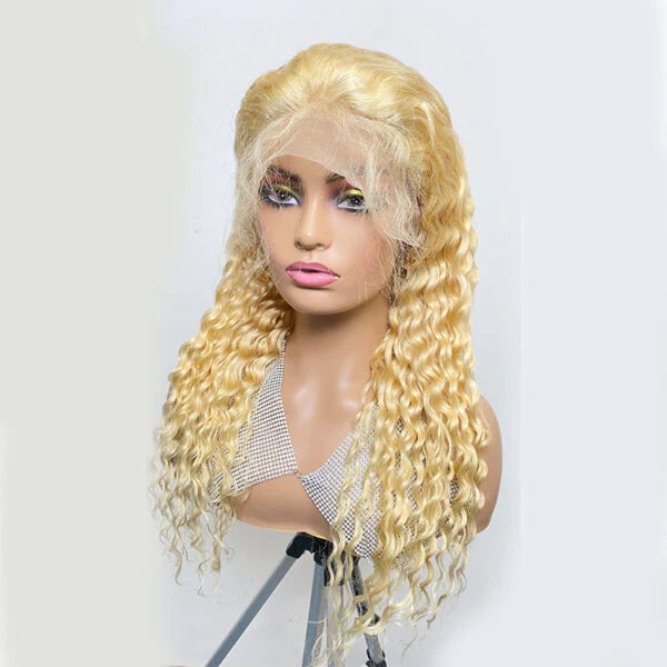 613 Color 13×4 Lace Frontal Wig Deep Wave Wigs