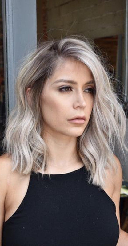 Chic Mid-end Fashion Curly Synthetic Wig for Women - European and American Style, Adjustable Fit