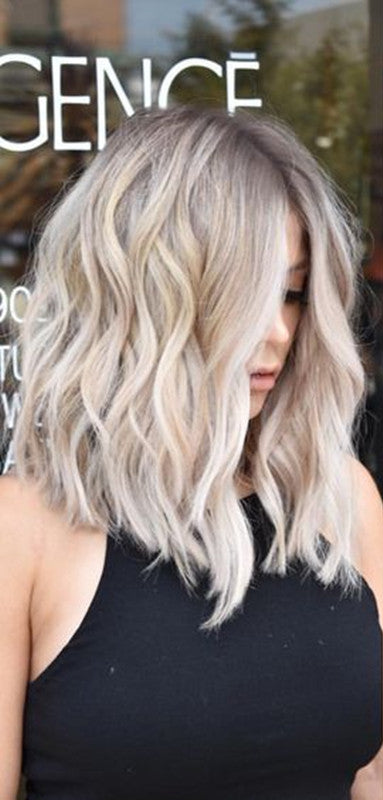 Chic Mid-end Fashion Curly Synthetic Wig for Women - European and American Style, Adjustable Fit