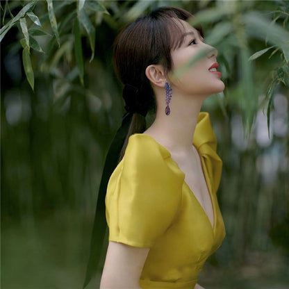 Handcrafted Vintage Geometric Hair Accessory – Perfect Women's Gift