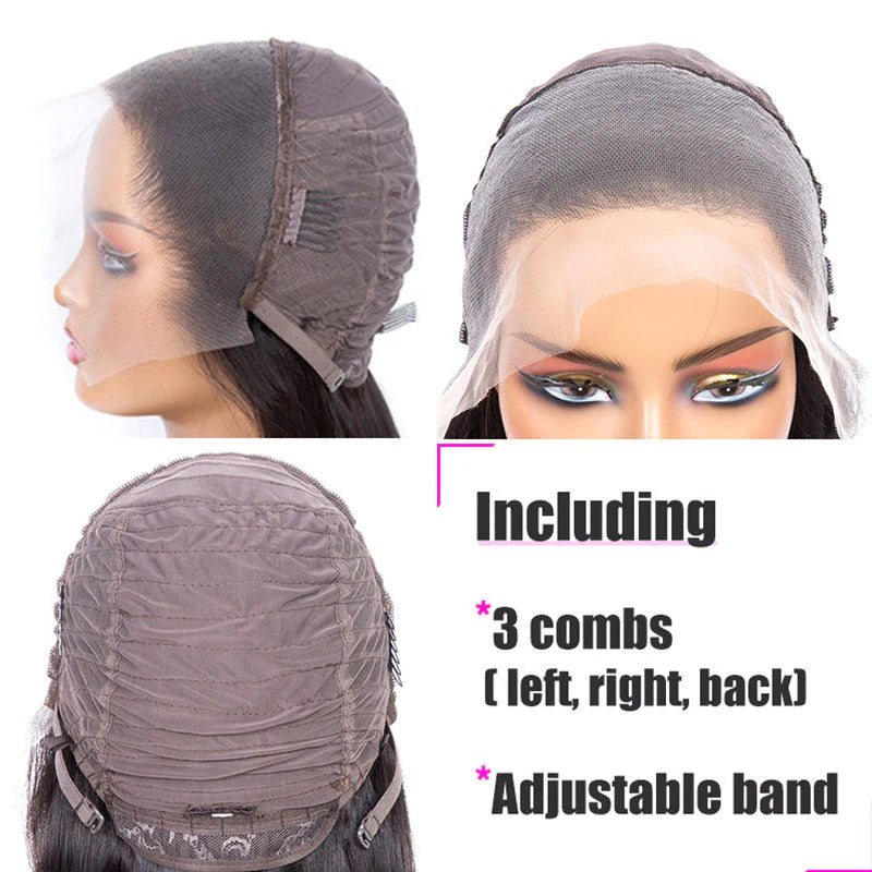 13x4/13x6 Lace Front Curly Wig High Density HD Human Hair Frontal Wig Deep Curly Wig