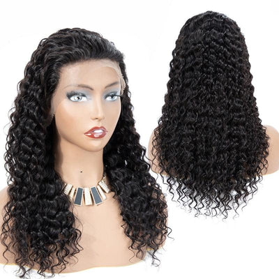 Kinky Curly Lace Wig – 9A Grade Real Hair, 150% Density, 8-24 Inches