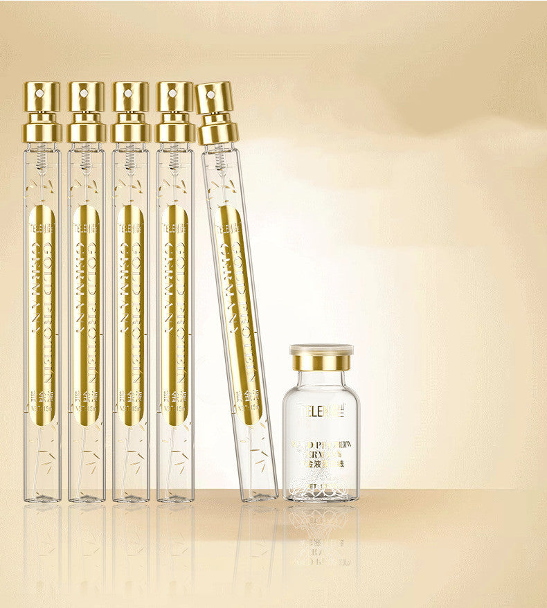 Soft Blue Gold Protein Peptide Set - Anti-Wrinkle & Firming Skincare Kit