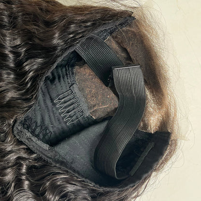 Bleached Knots 200% Density Glueless Ready to Go 5x5 HD Closure Wig Pineapple Wave with C Part and Preplucked Hairline