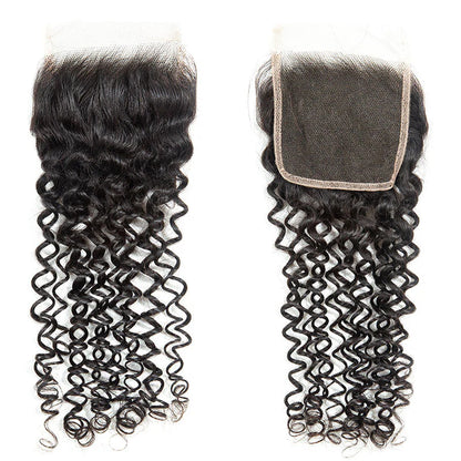 Hair 4x4 HD Lace Cloure Curly Deep Curly