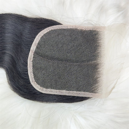 Hair 4x4 HD Lace Cloure Body Wave Small Knots Free Part
