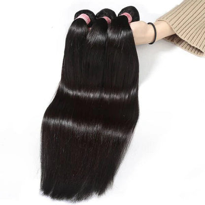 Pretty Hair 1 PCS Straight Hair Bundle Weave Human Hair