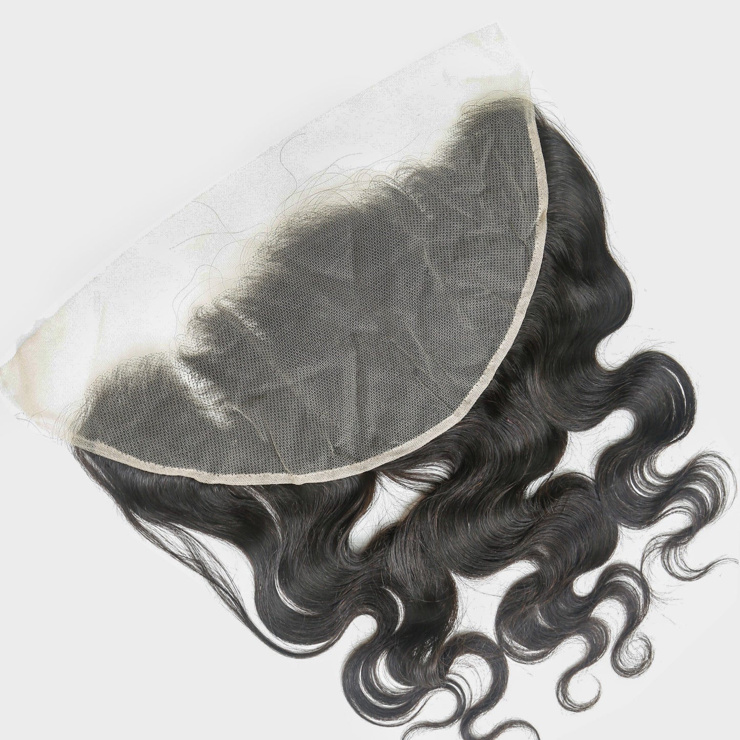 Hair 13x6 Transparent Lace Frontal Body Wave Small Knots Preplucked Hairline
