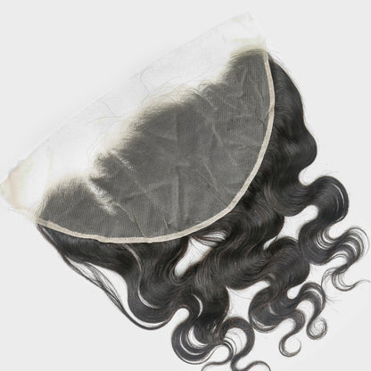 Hair 13x6 Transparent Lace Frontal Body Wave Small Knots Preplucked Hairline