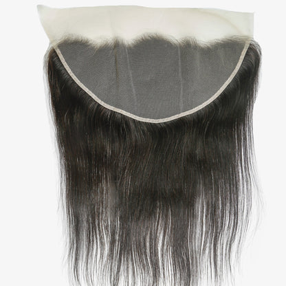 Hair 13x6 Transparent Lace Frontal Straight Small Knots Preplucked Hairline
