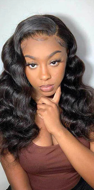 Hair Loose Wave Hair Human Hair 3 Bundles With 4x4 Lace Closure