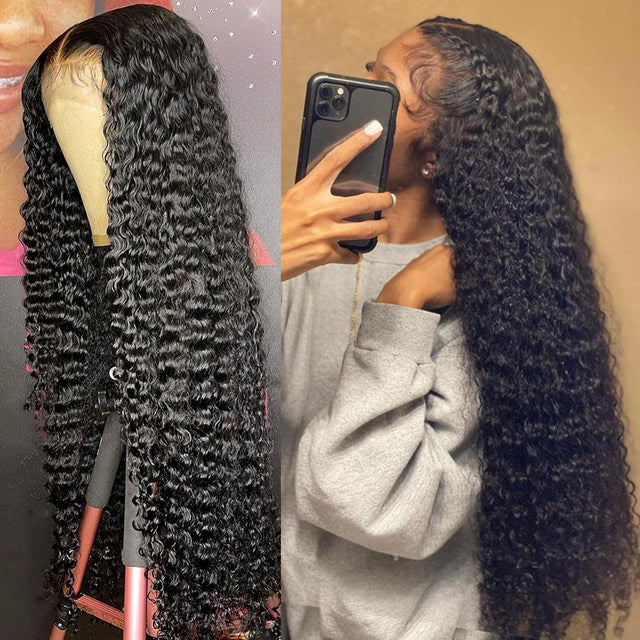 Deep Wave Wig 13x4/13x6 HD Lace Frontal Wig Can Make Deep Part