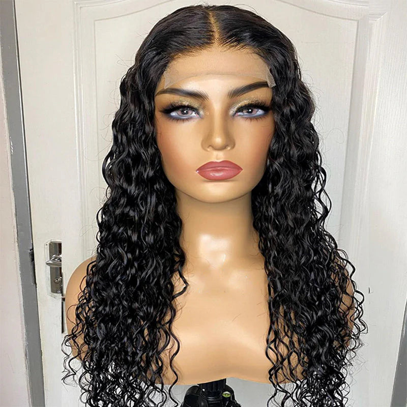 Water Wave Glueless Ready to Go Wig 5x5 HD Cloure Wig With Small Knots and Preplucked Hairline