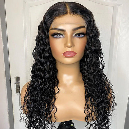 Water Wave Glueless Ready to Go Wig 5x5 HD Cloure Wig With Small Knots and Preplucked Hairline