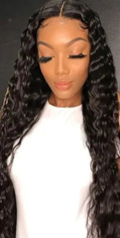 Hair 9A/10A/12A Loose Deep 3 Bundles with 13x6 Frontal