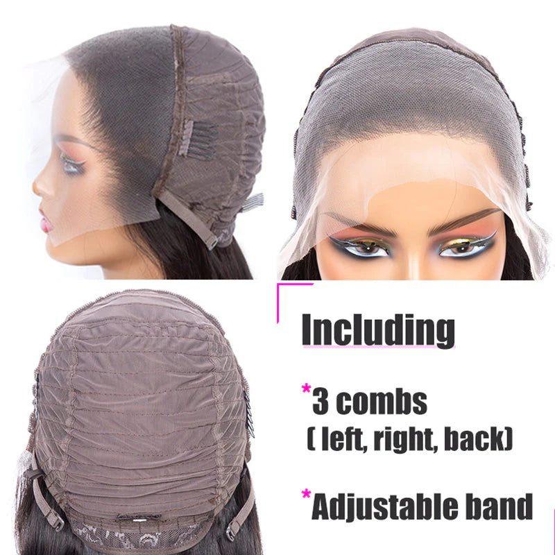 Deep Wave Wig 13x4/13x6 HD Lace Frontal Wig Can Make Deep Part