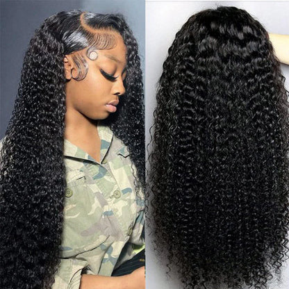 13x4/13x6 Lace Front Curly Wig High Density HD Human Hair Frontal Wig Deep Curly Wig
