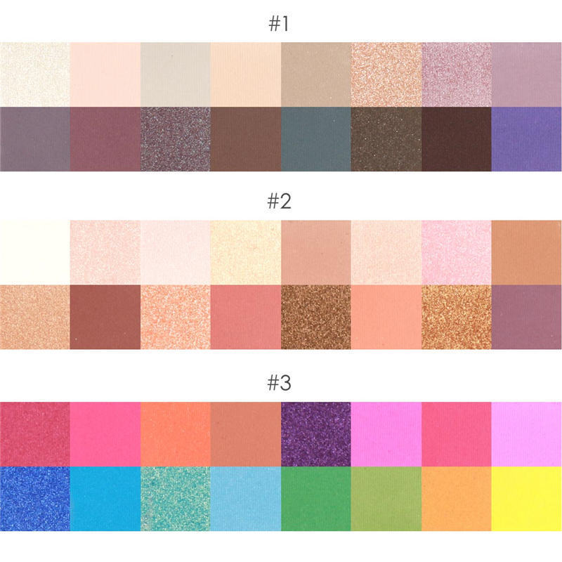 16-Color Eye Shadow Palette by MARIA AYORA – Vibrant Shades for Every Occasion