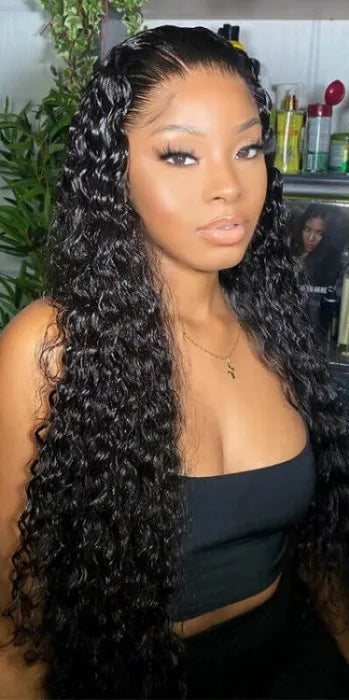 Hair 9A/10A12A Curly Bundles with 5x5 Closure Virgin Human Hair 3 Bundles with Closure