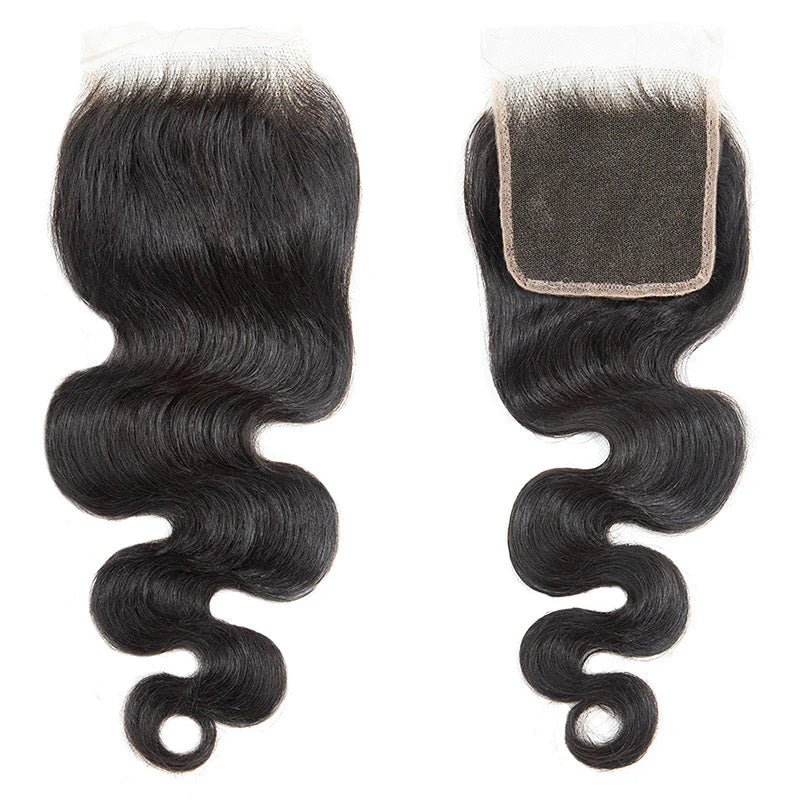 Hair 4x4 HD Lace Cloure Body Wave Small Knots Free Part